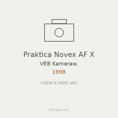 Praktica Novex AF X