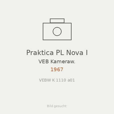 Praktica PL Nova I