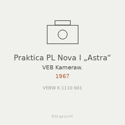 Praktica PL Nova I „Astra“