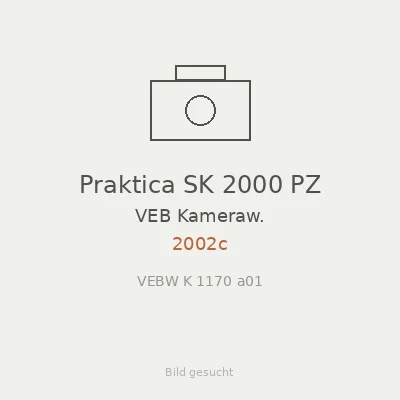 Praktica SK 2000 PZ