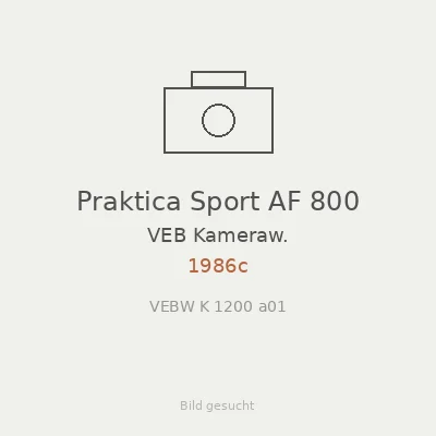Praktica Sport AF 800