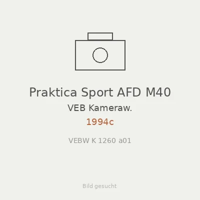 Praktica Sport AFD M40