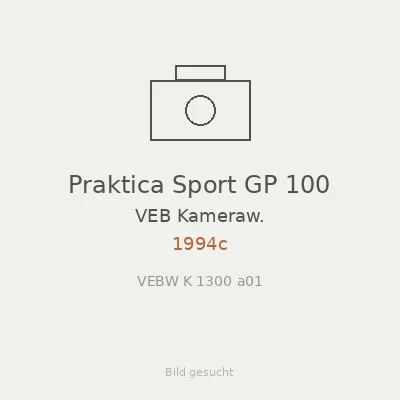Praktica Sport GP 100
