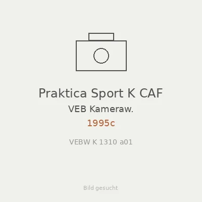 Praktica Sport K CAF