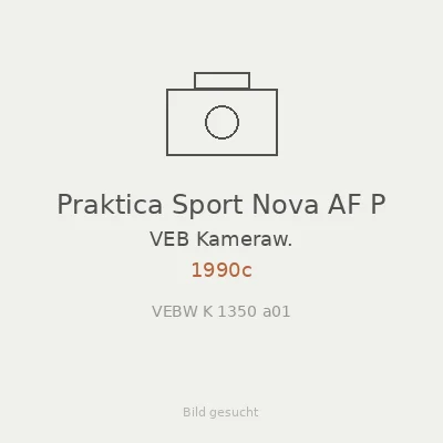 Praktica Sport Nova AF P