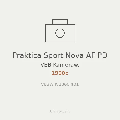 Praktica Sport Nova AF PD