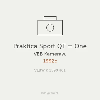 Praktica Sport QT = One