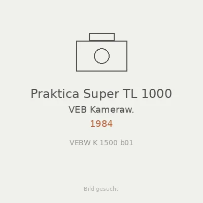 Praktica Super TL 1000