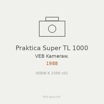 Praktica Super TL 1000