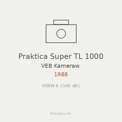 Praktica Super TL 1000