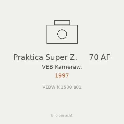 Praktica Super Z.     70 AF