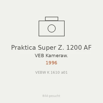 Praktica Super Z. 1200 AF