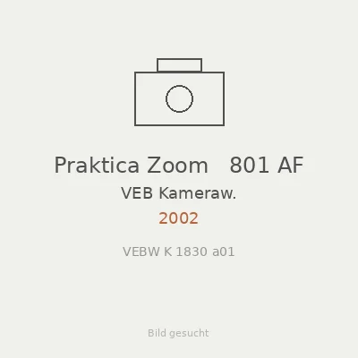 Praktica Zoom   801 AF
