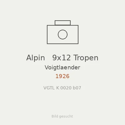 Alpin   9x12 Tropen