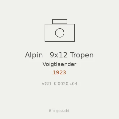 Alpin   9x12 Tropen