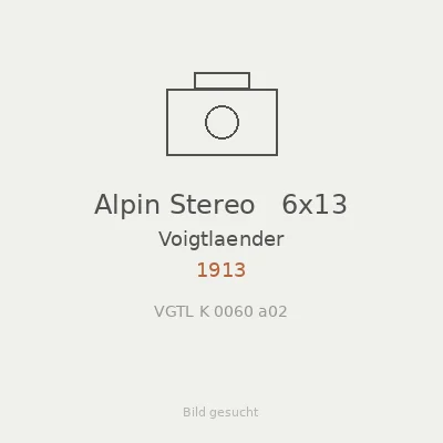 Alpin Stereo   6x13