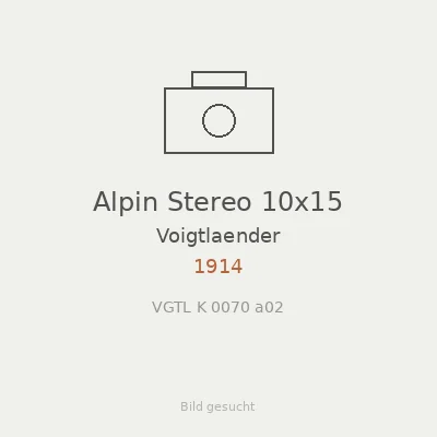 Alpin Stereo 10x15