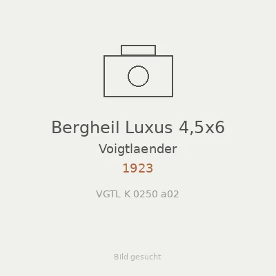 Bergheil Luxus 4,5x6