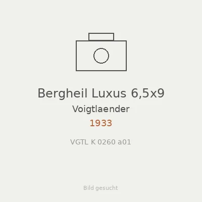 Bergheil Luxus 6,5x9