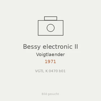 Bessy electronic II