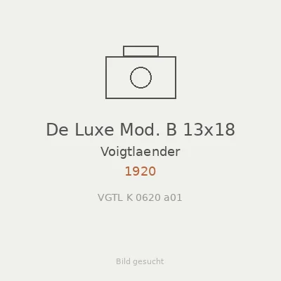 De Luxe Mod. B 13x18