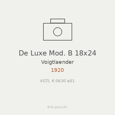 De Luxe Mod. B 18x24