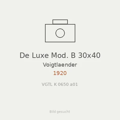 De Luxe Mod. B 30x40