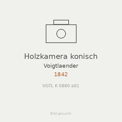 Holzkamera konisch