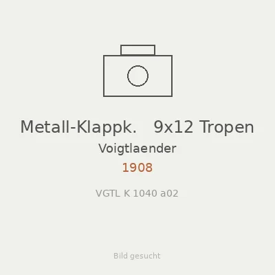 Metall-Klappk.   9x12 Tropen