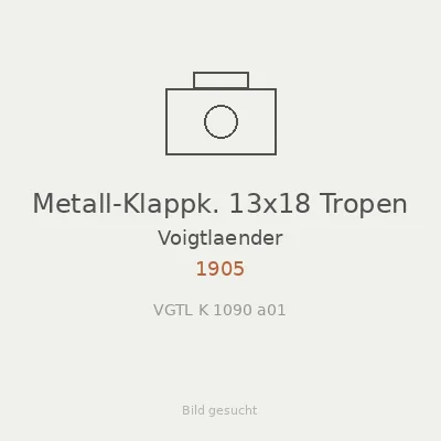 Metall-Klappk. 13x18 Tropen