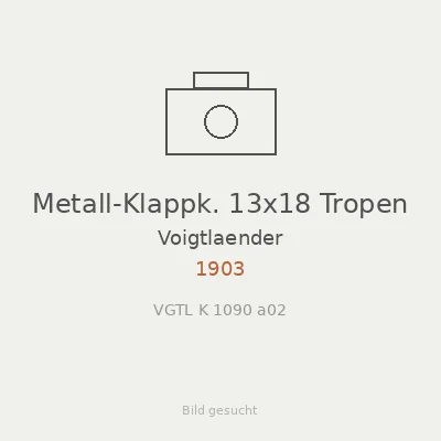Metall-Klappk. 13x18 Tropen