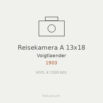 Reisekamera A 13x18