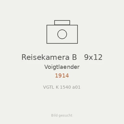 Reisekamera B   9x12