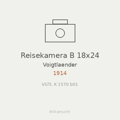 Reisekamera B 18x24