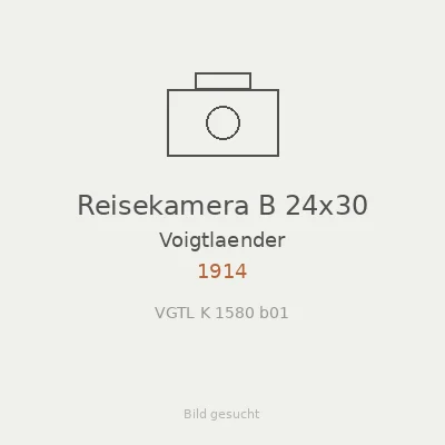 Reisekamera B 24x30