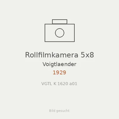 Rollfilmkamera 5x8