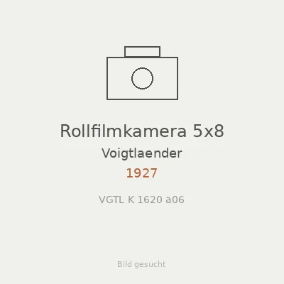 Rollfilmkamera 5x8