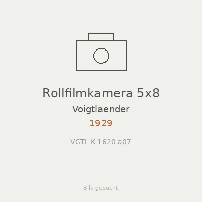 Rollfilmkamera 5x8