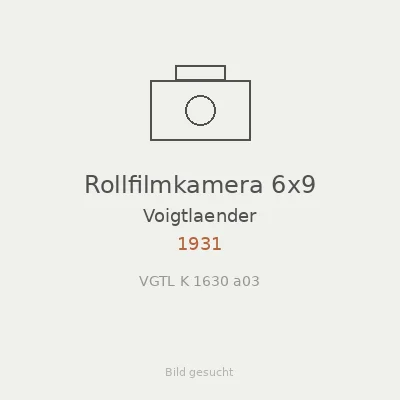 Rollfilmkamera 6x9