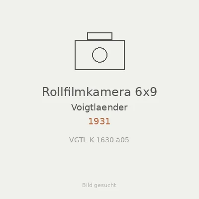 Rollfilmkamera 6x9