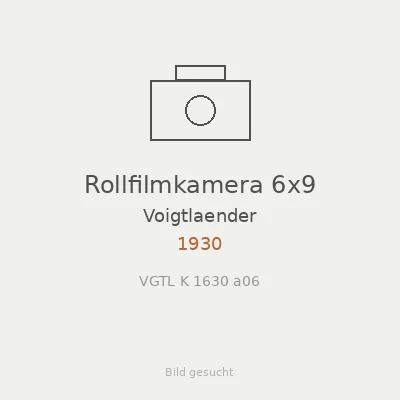 Rollfilmkamera 6x9