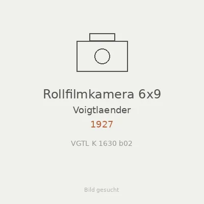 Rollfilmkamera 6x9