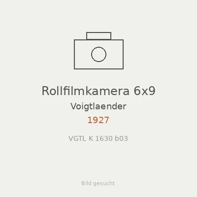 Rollfilmkamera 6x9