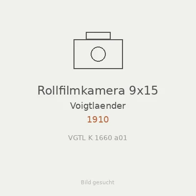 Rollfilmkamera 9x15