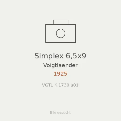 Simplex 6,5x9