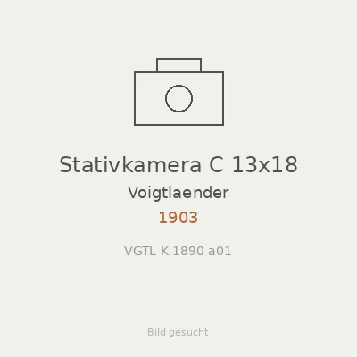 Stativkamera C 13x18