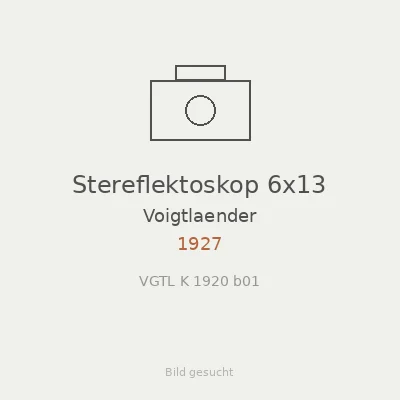 Stereflektoskop 6x13