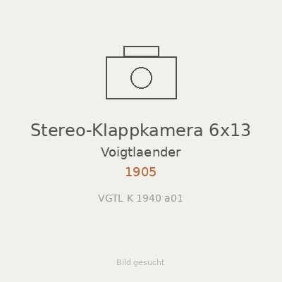 Stereo-Klappkamera 6x13