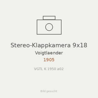 Stereo-Klappkamera 9x18
