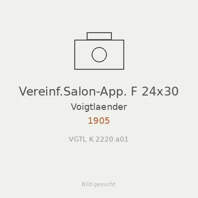 Vereinf.Salon-App. F 24x30